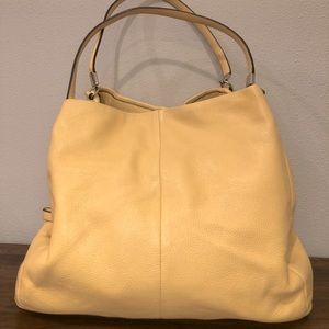 Coach Large Madison Phoebe shoulder bag yellow